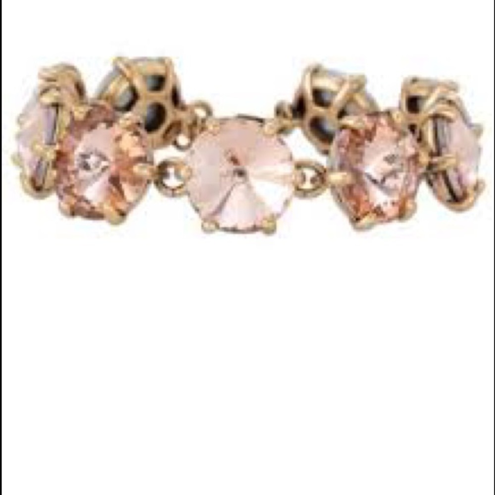 Stella & Dot Amelie bracelet peach - Picture 3 of 6